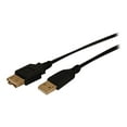 thumbnail image 1 of Comprehensive - USB extension cable - USB (M) to USB (F) - USB 2.0 - 15 ft - molded - black, 1 of 1