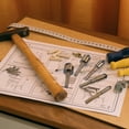 thumbnail image 3 of 5 unids/set brocas de plomo para madera, herramientas de desbarbado y chaflán de plástico, 3 of 6