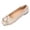 Fashion Shoes - White, variant on Samdudou Slip On Shoes for Women Closed Toe Square Front Faux Suede Ballet Flats Statement Metallic D-Ring Buckle Decor Elegant Office Work Business Casual Footwear