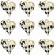 thumbnail image 1 of 1 caja de 12 dijes de cuadros blancos y negros, dijes de corazón esmaltados, aleación de metal, dorados, elegantes colgantes de San Valentín con diseño de tablero de ajedrez., 1 of 6