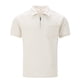 thumbnail image 4 of Ceisia Half-Zip Polo Shirt Men's Slim Fit Short Sleeve Geometric Jacquard Casual Top with Pocket Khaki M Gifts, 4 of 5