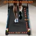thumbnail image 5 of Aukfa Electric Treadmill with Incline, 350 lb Capacity, 10 mph Max Speed, 3 HP Folding Treadmill, 5 of 10