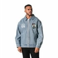 thumbnail image 3 of Unisex The Wild Collective Blue Boston Celtics Coaches Full-Zip Denim Jacket, 3 of 3