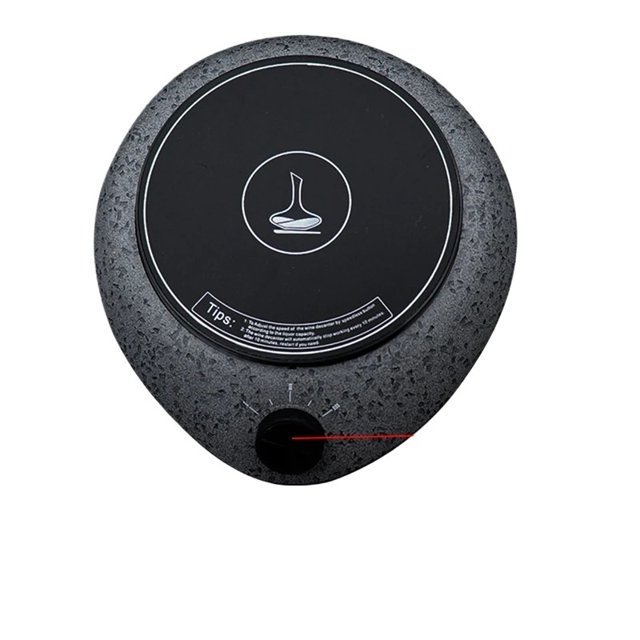 Base d'Aérateur de Vin Électrique, Base de Carafe Auto-Rotative et Oscillante, Carafe Rapide