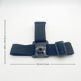 thumbnail image 2 of Adecuado para cámara deportiva GOPRO, accesorios temblorosos, soporte fijo para teléfono móvil montado en la cabeza, banda para la cabeza de tres gomas antideslizantes, 2 of 5