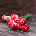 thumbnail image 4 of 10PCS Mini Mushroom Artificial Lovely Miniature Ornament Micro Landscape Decor, 4 of 10