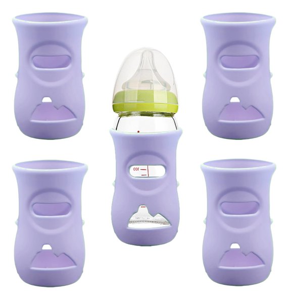 Funda para Biberón QinSuiKai para Avent de Vidrio 8 OZ Libre de BPA