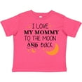 thumbnail image 3 of Inktastic I Love My Mommy to the Moon and Back Boys or Girls Toddler T-Shirt, 3 of 5