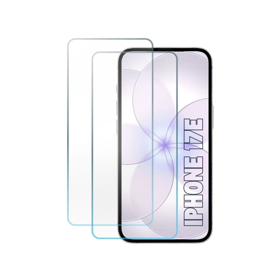 ENTRONIX Screen Protector for iPhone 17e, Ultra Clear & Case Friendly Tempered Glass, 2-Pack