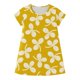 thumbnail image 5 of Girls Summer Dress Tween Dresses Floral A-Line Dress Short Sleeve Casual Summer Dress with Colorful Flower Print for Kids ,Sie:120, 5 of 7