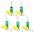 thumbnail image 4 of Conector tipo banana macho 5 juegos de Adaptador de sonda tipo clavija de Ticfox, 4 of 12