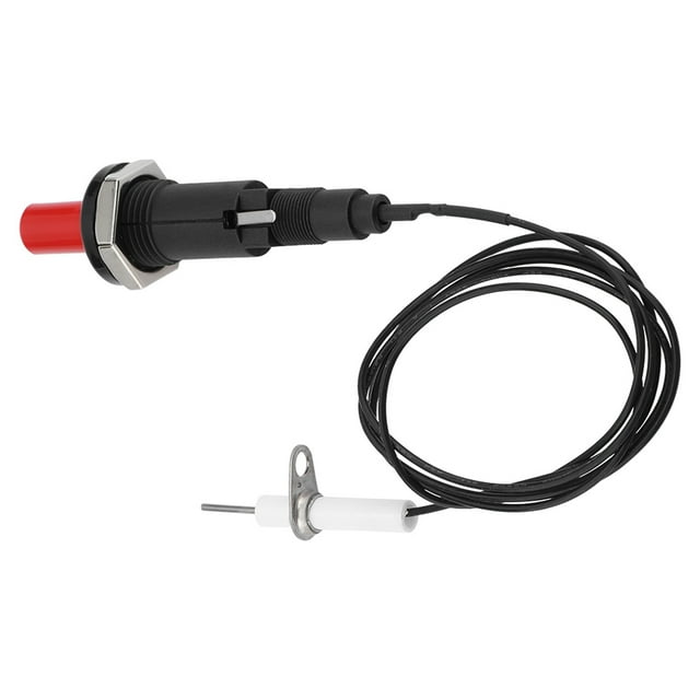 Piezo Spark Ignition Kit BBQ Gas Grill Push Button Igniter, for Fireplace Stove, Premium Material, Easy Installation for Home Kitchen