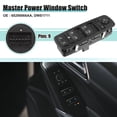 thumbnail image 2 of Front Left Driver Side Master Power Window Switch Replacement Fit for Chrysler Town Country Black, 2 of 7