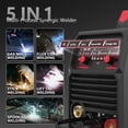 thumbnail image 7 of YESWELDER MIG-205DS PRO 200A 110/220V Multi-Process Welder with 2LB E71T MIG/Flux Core/TIG/Stick/Spool Gun, 7 of 7