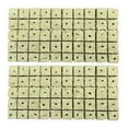 thumbnail image 1 of SHISUYAN 100Pcs Hydroponic Cubes Mineral Wool for Plant Substrate in Outdoor Use, 1 of 9