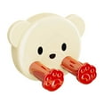 thumbnail image 1 of Wire Storage Cartoon Hook Multifunctional Double Hook Suction Cup Hanger, 1 of 11