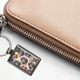 thumbnail image 5 of Cute Dachshund Dog Faces Hearts Metal Rectangle Keychain, 5 of 7