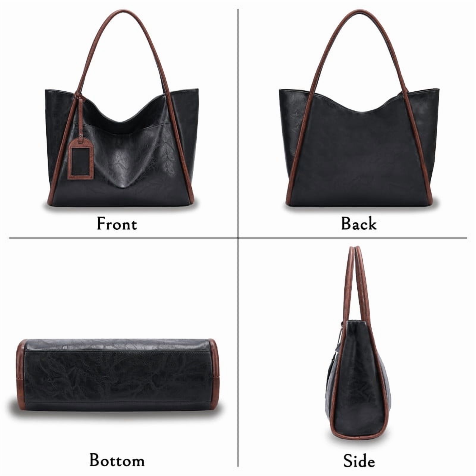 GAEKEAO Tote Bag for Women Large Capacity Ladies Top Handle Handbags Travel Purses