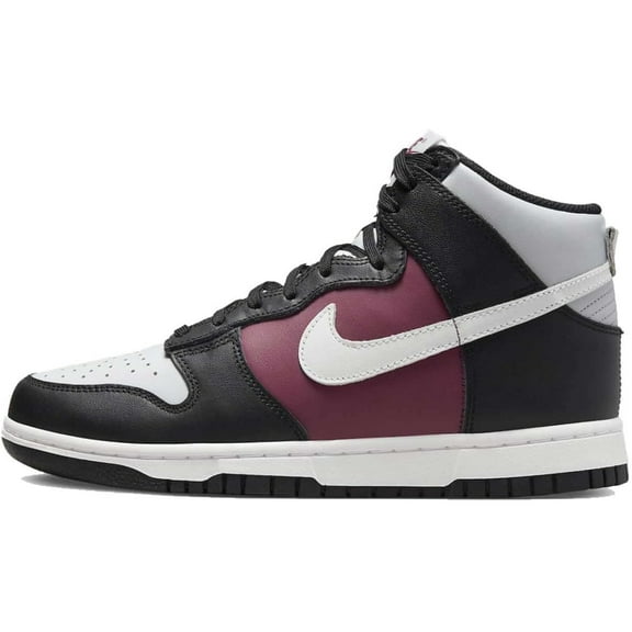 Women's Nike Dunk High Black/Summit White-Rosewood (DD1869 005) - 10.5