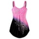 thumbnail image 2 of Toystoory 2021 traje de baño Sexy de piezas para mujer, traje de baño acolchado, traje de baño estampado sin espalda, traje de baño con Traje de baño rosa XL, 2 of 6