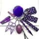 thumbnail image 2 of 9pcs Chain For Self Defense Keychain Personal Security Alarm Cute Mini Multi-function Keychain Girl Self-defense Wolf Guard Set, 2 of 4