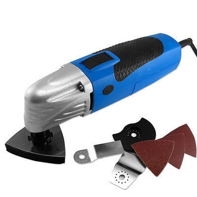 Electric Power Multi Function Vibrating Detail Sanding Cutter Off Set Saw