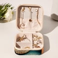 thumbnail image 6 of Starfish Travel Portable Decorative Box - Square Jewelry Storage and Organizer Box for Rings, Earrings, Necklaces, and Bracelets - Suitable for Girls and Women - Necklace Organizer Box, 6 of 6