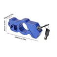 thumbnail image 3 of Cerradura antirrobo para manillar de moto, empuñadura de acelerador, bocina portátil, azul Wdftyju Libre de BPA, 3 of 3