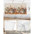 thumbnail image 7 of Fluorescent Light Covers for Ceiling Lights 1 Pack, Fall Pumpkin Hedgehog Magnetic Ceiling Light Covers 2x4 Feet for Classroom Office School, Rustic Thanksgiving Overhead Drop Ceiling Light Shade, 7 of 7