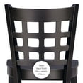 thumbnail image 3 of Linon Lola Counter Stool Wood Seat Black Set Of 2, 3 of 9