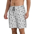 thumbnail image 2 of Bixox Men's Nautical Themed Simple Anchors printing Casual Classic Fit Short Summer Beach Shorts, 2 of 6