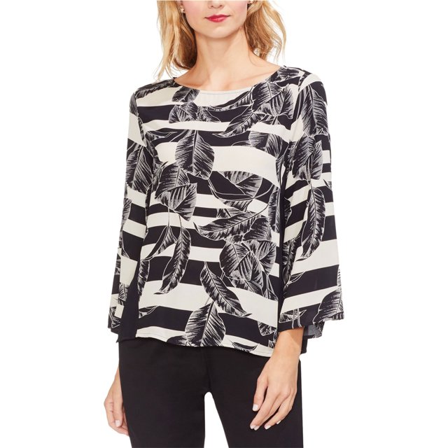 Blusa de Manga acampanada Vince Camuto para mujer negro mediano Pull-over