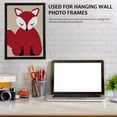 thumbnail image 2 of BRIGHTFUFU Decorative Photo Frame Simple Painting Holder For Desktop Glass Wood Frame For Office, 2 of 8
