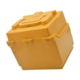 thumbnail image 3 of Caja de batería para bicicleta eléctrica, caja de almacenamiento de batería, estuche de batería, soporte de batería para Amarillo, 3 of 9