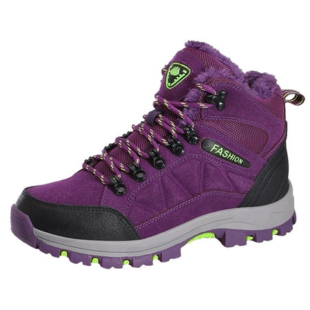

Luiyenes Couple Models Women s Middle Aged And Elderly High Top Plus Velvet Thickened Non Slip Comfortable Cotton Shoes Warm Mountaineering Sports Snow Boots
