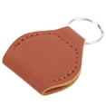 thumbnail image 4 of Guitar Pick Bag, PU Leather Wear Resistant Keychain Design Guitar Pick Holder Guitar Pick Keychain  For Students For Beginners Red,Green,Black,Brown, 4 of 8