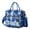Blue-25, variant on Fashion Paris Insulated Lunch Bag - Leakproof Cooler Tote for Women, Vintage Style Waterproof Picnic Bag with Multi-Pockets for Travel & Office