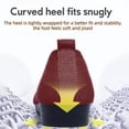 thumbnail image 6 of CHICVOMEY Breathable Knit Flats for Women Dress Shoes Comfortable Slip-on Flats Causal & Walking, 6 of 7