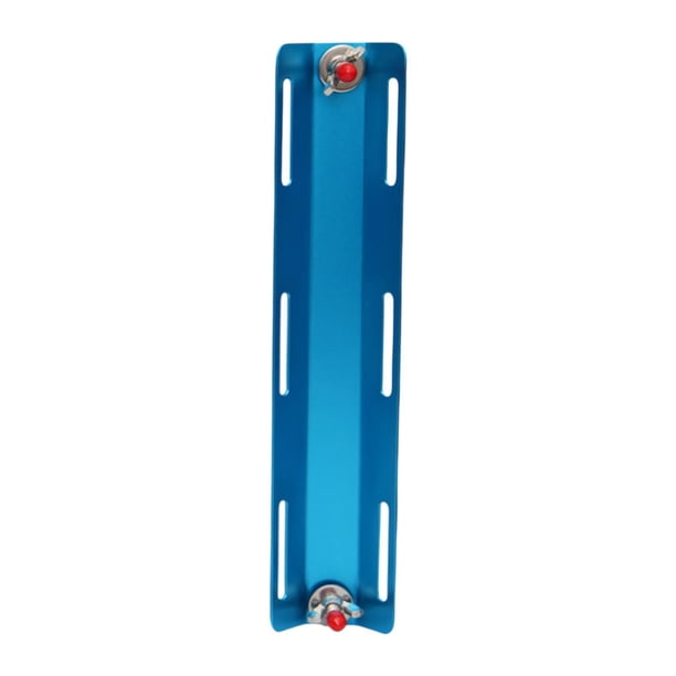 Marco trasero para buceo, piezas ligeras de aluminio con tornillo para natación y buceo azul