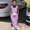 Purple, variant on Children's Clothes 2026 New Girls Fashion Casual Sleeveless Vest Solid Color Suit Wind Two Piece Set Girls Tank Top Set for Girls 3-4 Years