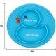 thumbnail image 1 of Placas de silicona para bebés, niños pequeños y niños, 100 % libres de BPA y aprobadas por la FDA, fuerte succión de mesa,, 1 of 4