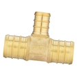 thumbnail image 1 of AMLESO Pex Fitting Adapter No Lead Pipe Fittings Tee Pex Brass Pex Pipe Fitting, 1 of 6