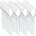 thumbnail image 6 of Transparent Plastic Spoons-heavyweight Disposable Spoons Clear Reusable Spoons | Heavy Duty Clear Disposable Spoon Tableware and Dinnerware, 6 of 8