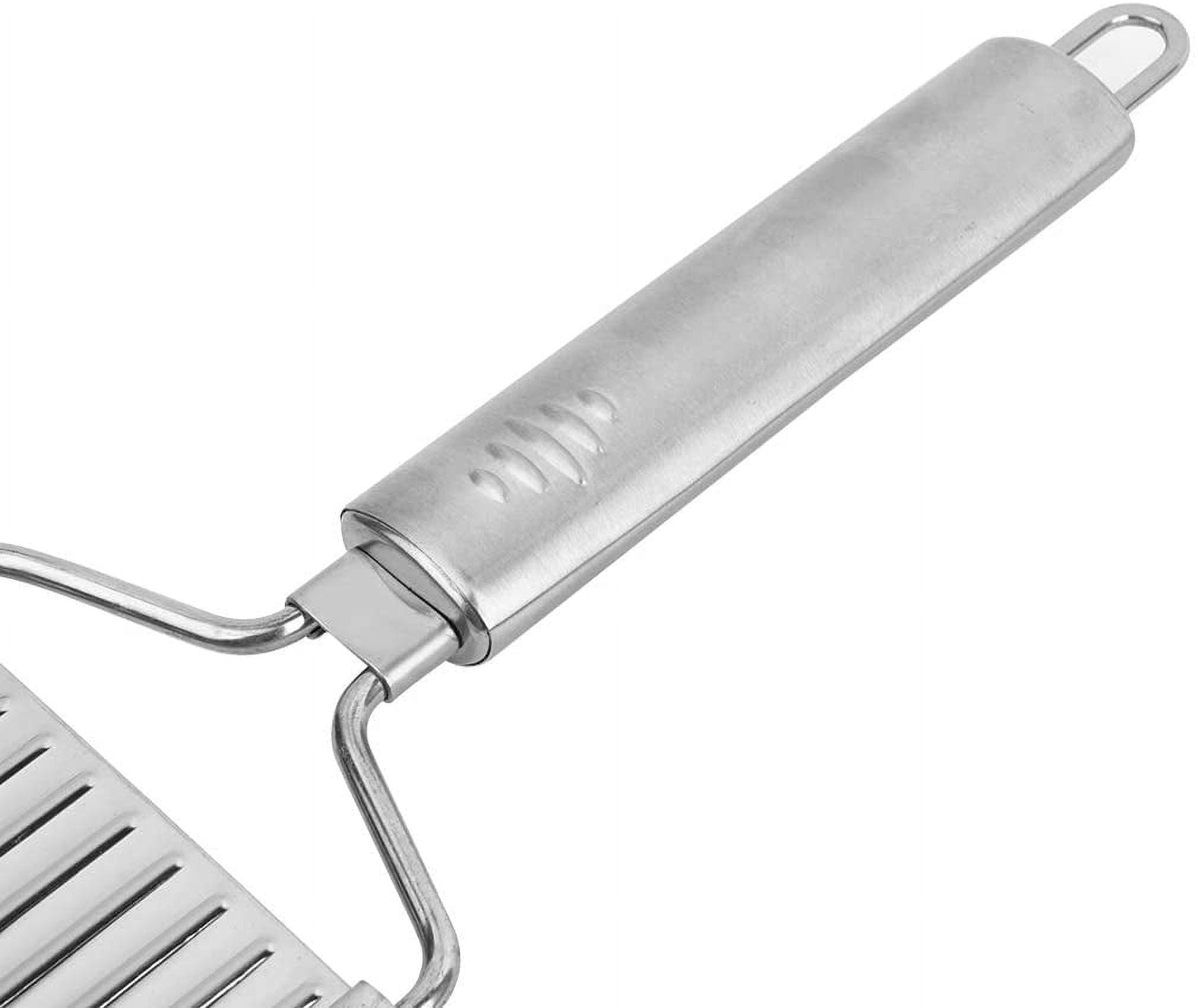 Grofry Handheld Vegetable Slicer Multipurpose Stainless Steel Easy to Clean Manual Peeler Household Supplies, Size: 28.3, Other