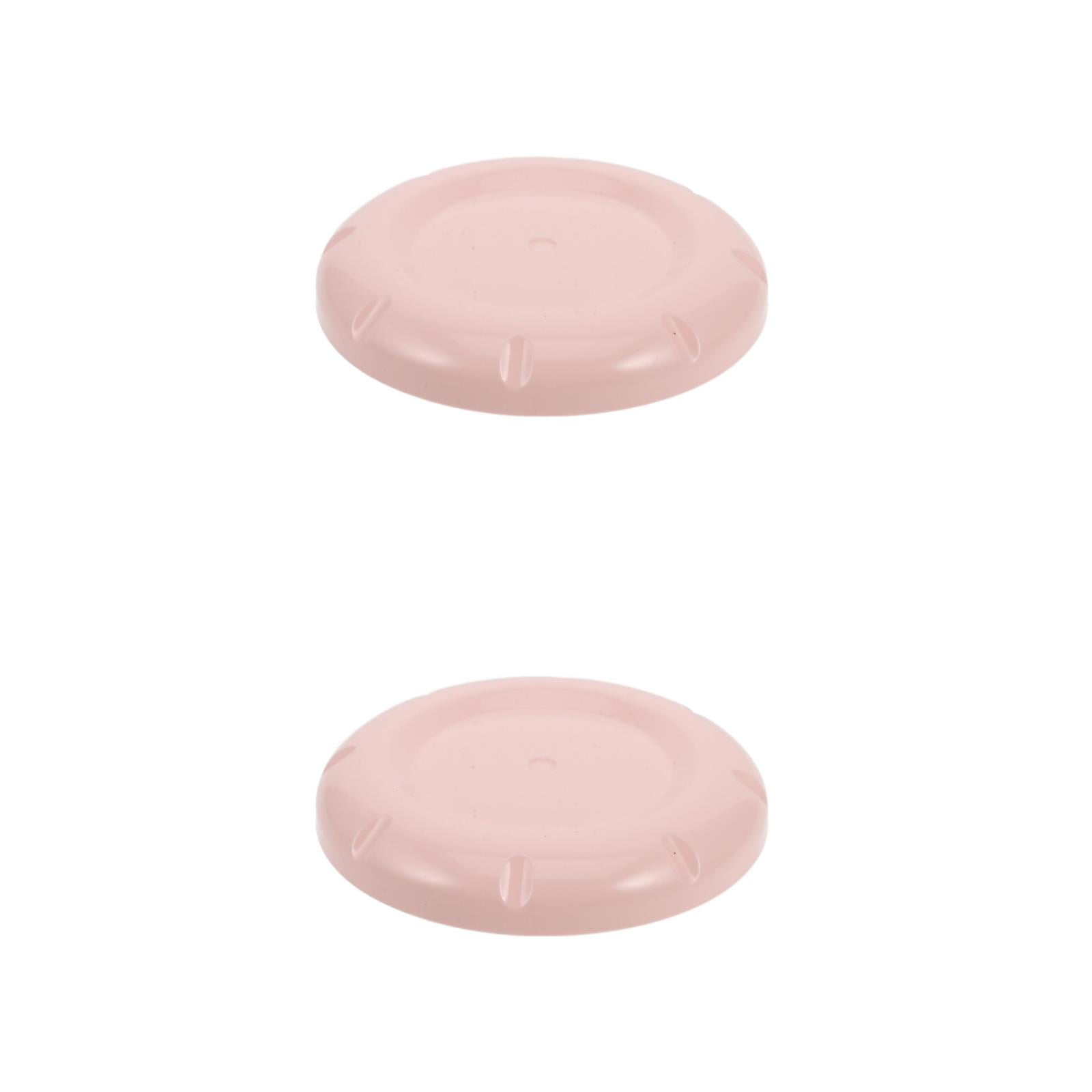 HONITANO Durable Pink Manual Pump Lid, Easy to Use, for Breastmilk Collection, 2Pcs
