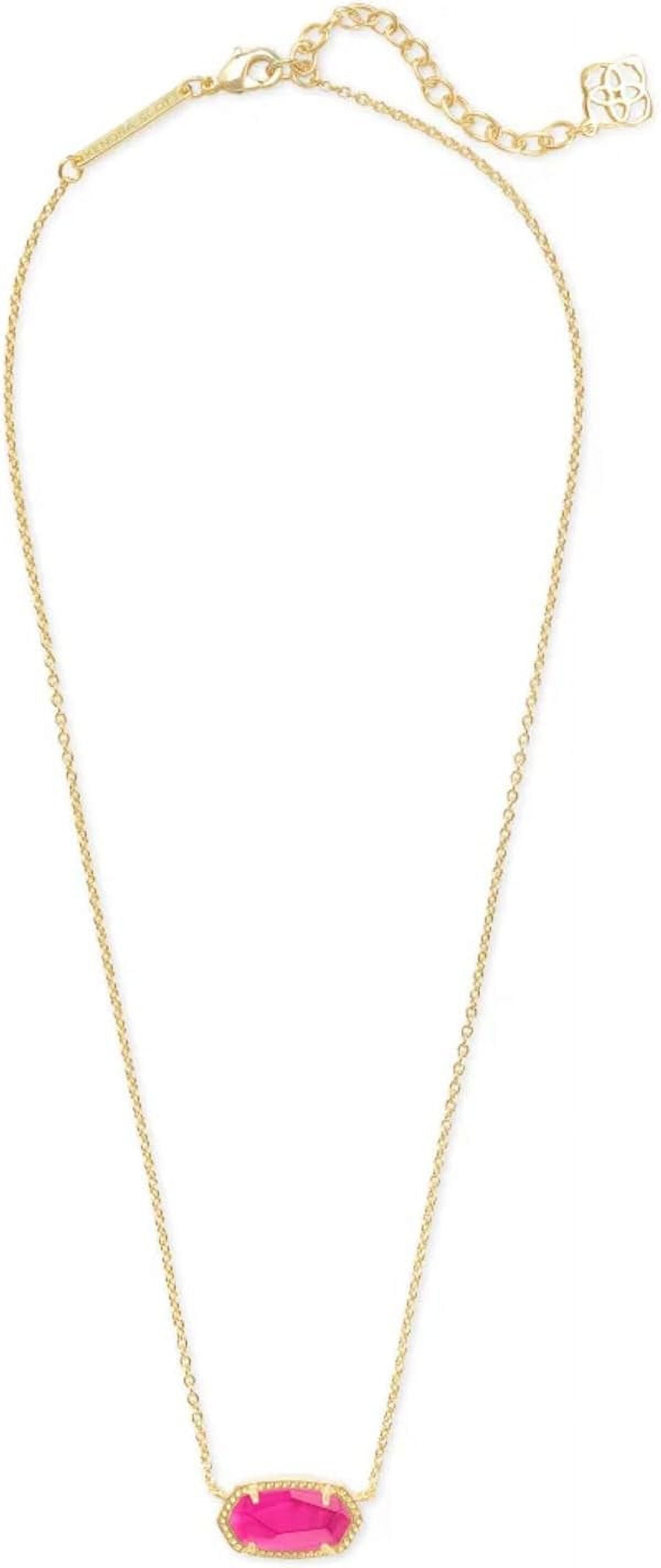 Kendra Scott Elisa Necklace - Azalea Illusion/Gold - Walmart.com