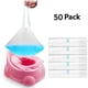 thumbnail image 5 of Injueey Juego de 50 piezas de revestimientos para orinal, bolsa limpia, inodoros domésticos, bolsas con cordón, bolsa de asiento de inodoro a Electrodomésticos, 5 of 6