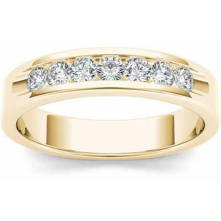 Imperial 1/2 Carat T.W. Diamond Men's 14kt Yellow Gold Wedding Band