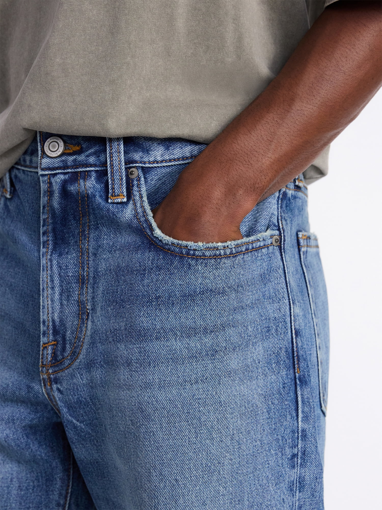 No Boundaries Vintage Straight Fit Jeans, Men's 28x30-40x32