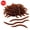 Brown, variant on PANCHENH Simulation Earthworm Soft Scented Worm